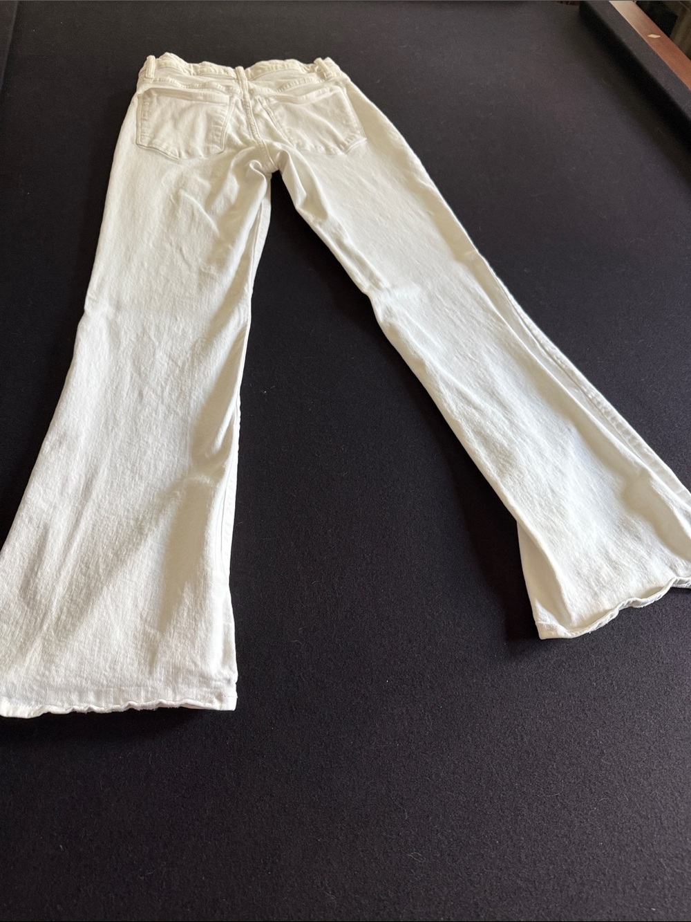 Lucky Brand White Flare Jeans - Picture 3 of 3